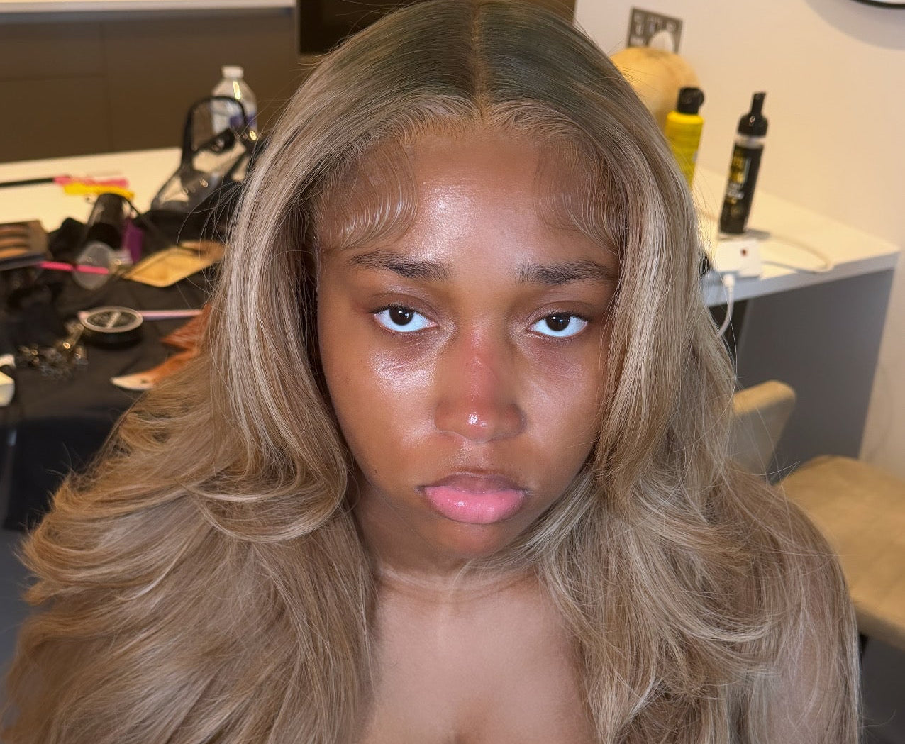 Ready Made Frontal Wig Installation