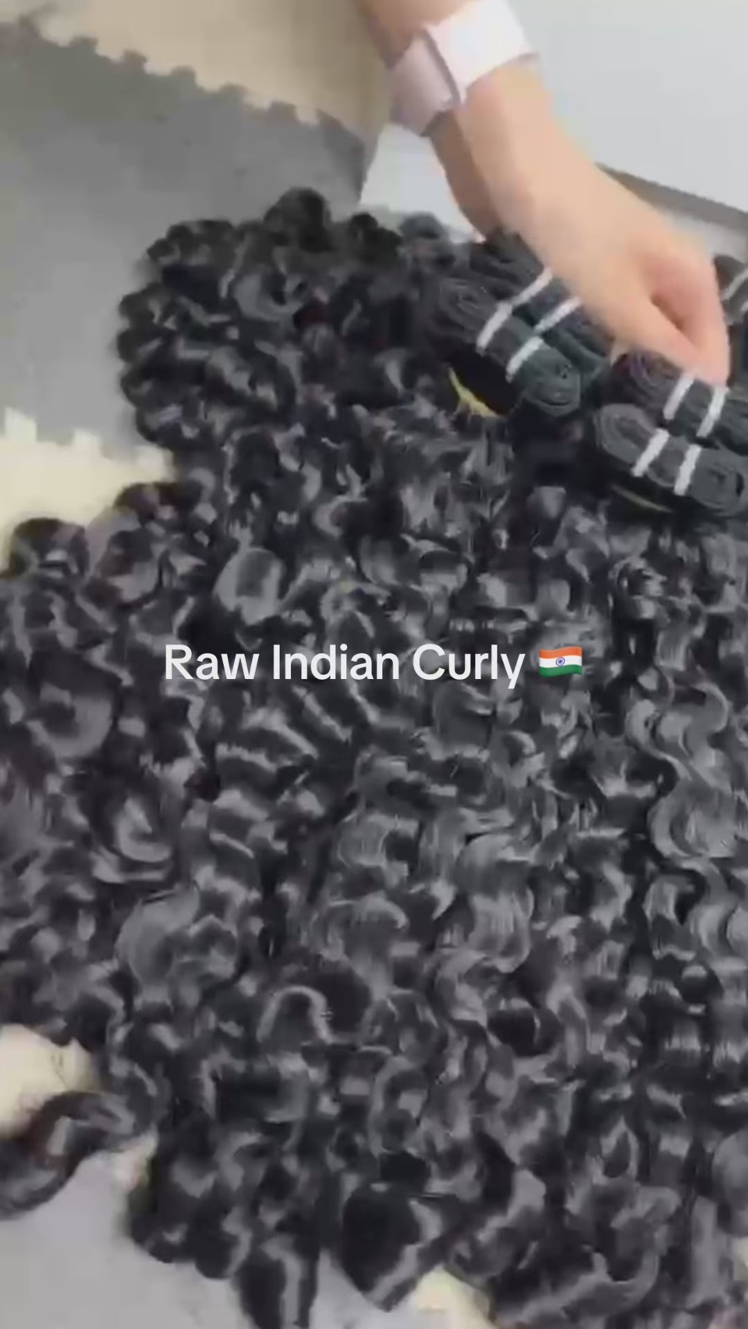 RAW INDIAN CURLY